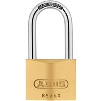 ABUS 65 Brass Padlock 40mm Long Shackle 10004775-01