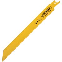 DEWALT Bi-Metal Reciprocating Blade 203mm x 14 TPI (Pack 5) DT2353-QZ