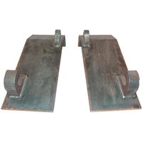 Hook on Plate Set L+R H'Duty FT2005