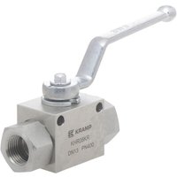 Kramp Ball valve 2/2 - 1/2" BSP KHR08KR