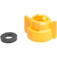Arag Nozzle cap, bayonet, SW10/8, yellow, with gasket, 25 pack, 40299006P025