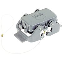 Harting Cover 10B with double lever, metal 09300105423