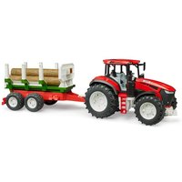 Bruder Tractor with forestry trailer U03453