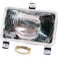 Cobo Headlight insert Halogen, rectangular, transparent, 167x74x106.7mm, 05575000