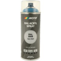 Motip RAL 5009 spray azure blue 07135