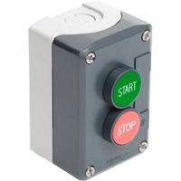 Schneider-Electric Push button box,2 Press button XALD215