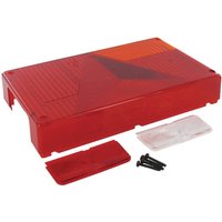 Jokon Light lens, red/transparent/amber, rectangular rear/right 190063120