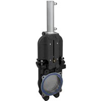 Riv Knife gate valve 6" GLADIO hydraulic RIV124150