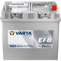 VARTA Battery 12V 65Ah 650A N65 VARTA Dynamic EFB 565501065