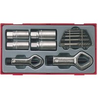 Teng Tools TTSN11 Stud and Nut Remover Set, 11 Piece TC29