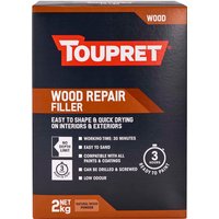 Toupret Wood Repair Filler Natural Wood 2 kg TTREPBO02GB