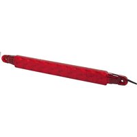 Hella Brake light LED, 0.70W, rectangular, 12V, red, bolt on, 10 LED's, 2DA343106001
