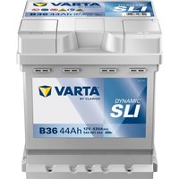 VARTA Battery 12V 44Ah 420A B36 VARTA Dynamic SLI 544401042