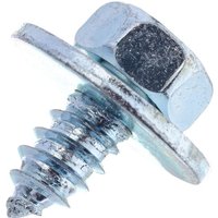 Kramp Self tapping screw 6.3x13mm, 10mm hex head, DIN 6901 69016313P100