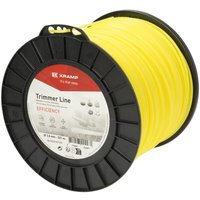 Kramp Trimmer line diameter 3mm 221m, round, yellow, Kramp Efficiency NL30221EFKR