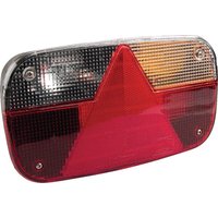 Aspöck Rear light RH rectangular, 12V, red/transparent, bolt on, 244xMultipoint III by 248211007