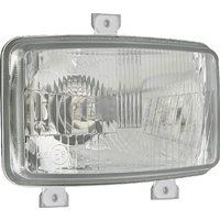 Kramp Headlight Halogen, rectangular, 12/24V, 156x93mm, LA80159