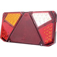 Kramp Multifunction rear LH light LED, rectangular, 12-24V, 242x134x36.5mm, 7-pin, LA40008