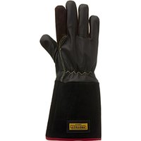 Kramp Gloves for welding black leather size 10/XL Protect by KG0800410