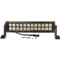 Kramp Work light bar LED, 72W, 6120lm, rectangular, 12/24V, white, 351.6x79.5mm Deutsch plug, Combo, Curved, 24 LED's, LA10308