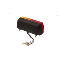 Cobo Rear light RH rectangular, red/amber, bolt on, 160x67mm, 4-pin, 02397000