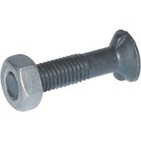 Kramp Plough bolt and nut M12x60, 2 Nib Din11014 cl. 8.8 12602N