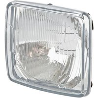 Hella Headlight Halogen, square, 12/24V, transparent, 1AA127473015
