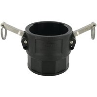 Arag Camlock Type D 3" female thread polypropylene 18109D