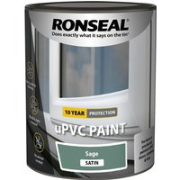 Ronseal uPVC Paint Sage Satin 750ml 39389