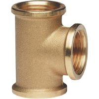 MZ Brass T piece 3xF 1"x3/4"x1" FG130134MS
