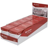 Kramp Work light LED, 20W, 3000lm, oval, white, 100x54x93mm,Deutsch 2-pin, flood, Kramp (box of 10 pcs) LA10906BOX