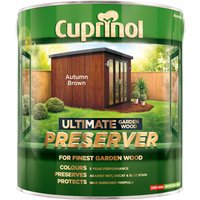 Cuprinol Ultimate Garden Wood Preserver Autumn Brown 4 L 5206083