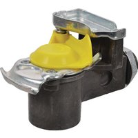 Wabco Coupling head with integrated filter M16x1.5 yellow - external thread 9522010010