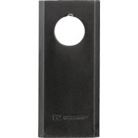 Kramp Mower blade LH/RH 90x40x3mm bore diameter 19mm Suitable for Fella/Claas 25 pack KV90KR