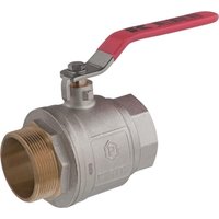Kramp Ball valve BSP fem./male 2"+SS handle KS2MKR