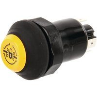 Pneutron Push switch, Differential lock, round, yellow 11130420PN