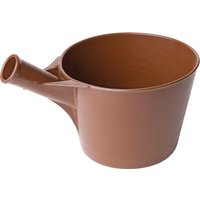 Kerbl Bucket plastic brown 4.4L diameter 230x200mm ES7799N