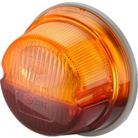Hella Rear light round, 12V, red/orange, bolt on, diameter 78mm, 2SB001259261