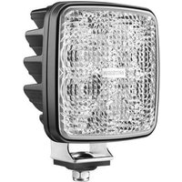 Wesem Work light LED with switch, R23, 22W, 1600lm, square, 12-24V, 129x105x50mm, Wide flood, bolt on, CRK2C5493002