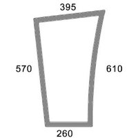 Kramp Windscreen lower 716810040070N