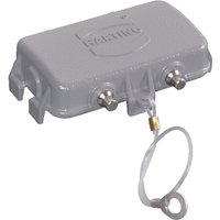 Harting Cover 10B with 4 pegs, metal 09300105425