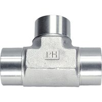 PH Hydraulik T Adaptor 3/4" BSP SS TBBB12SS