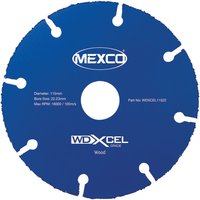 MEXCO WD XCEL Grade Wood Cut Blade 115 x 22mm WDXCEL11522