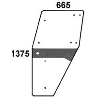 Kramp Left door glass 04358529N