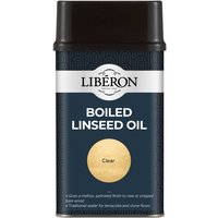 Liberon Boiled Linseed Oil Clear 500ml 126794