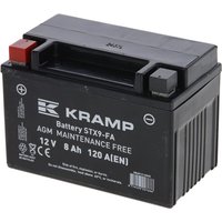 Kramp Battery 12V 8Ah 120A closed SBA812120KR