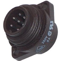 Amphenol 7-Pin Male Chassis Socket AMHT3106001
