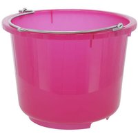 Kerbl Bucket pink transparent 12L 298801