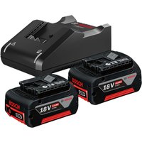 Bosch Genuine PRO 18v Cordless CoolPack Li-ion Battery 4ah and Charger