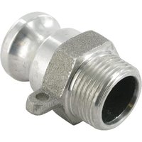 Kramp Camlock Type F 2" male thread Stainless steel HCN100FSS051